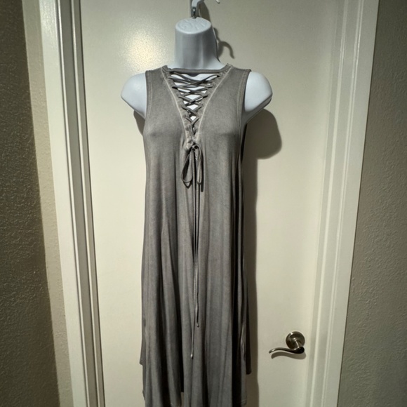 NWT Lace-front Swing Dress - Sz. Small - Picture 2 of 6